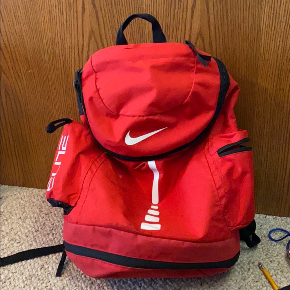 Red bike elite backpack